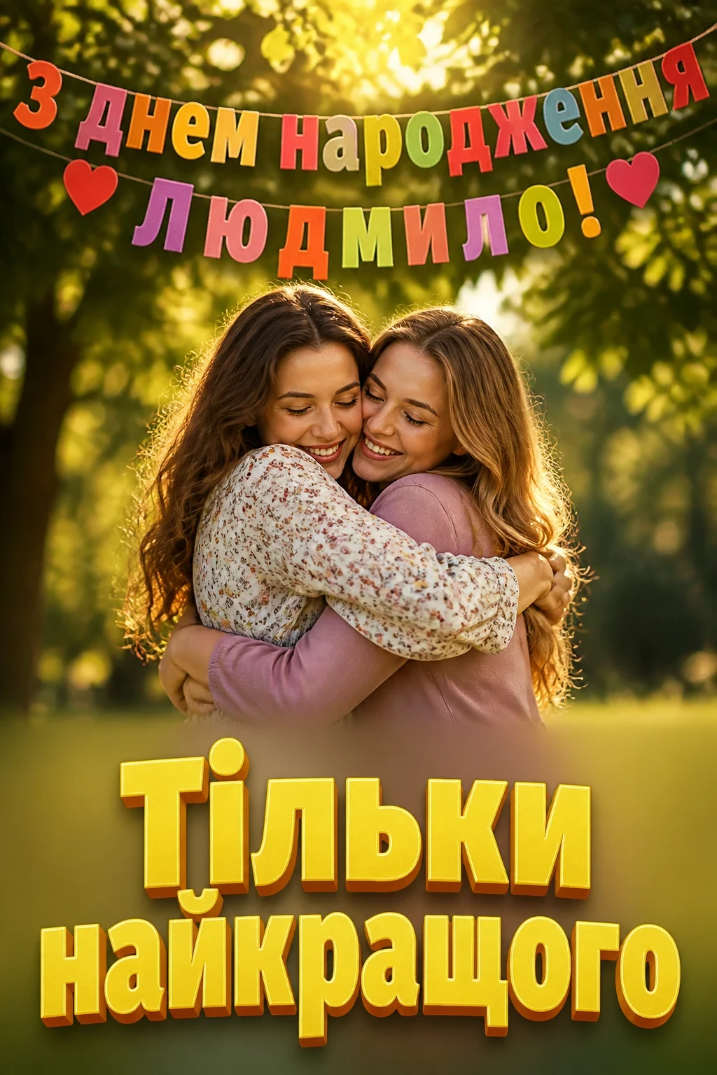 з днем народження людмила з днем народження людмила