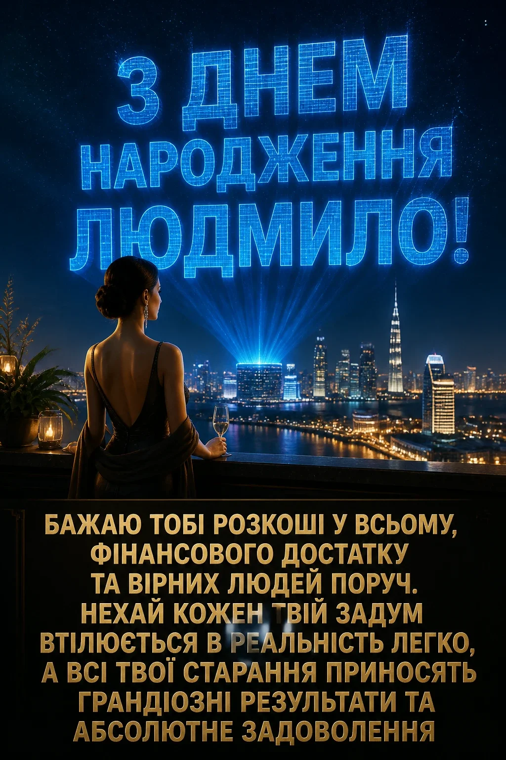 з днем народження людмила з днем народження людмила