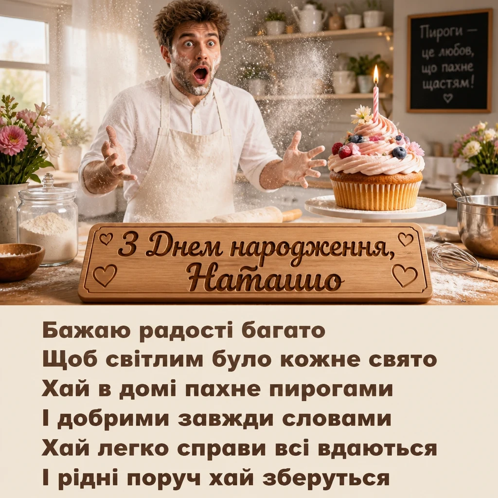з днем народження наташа