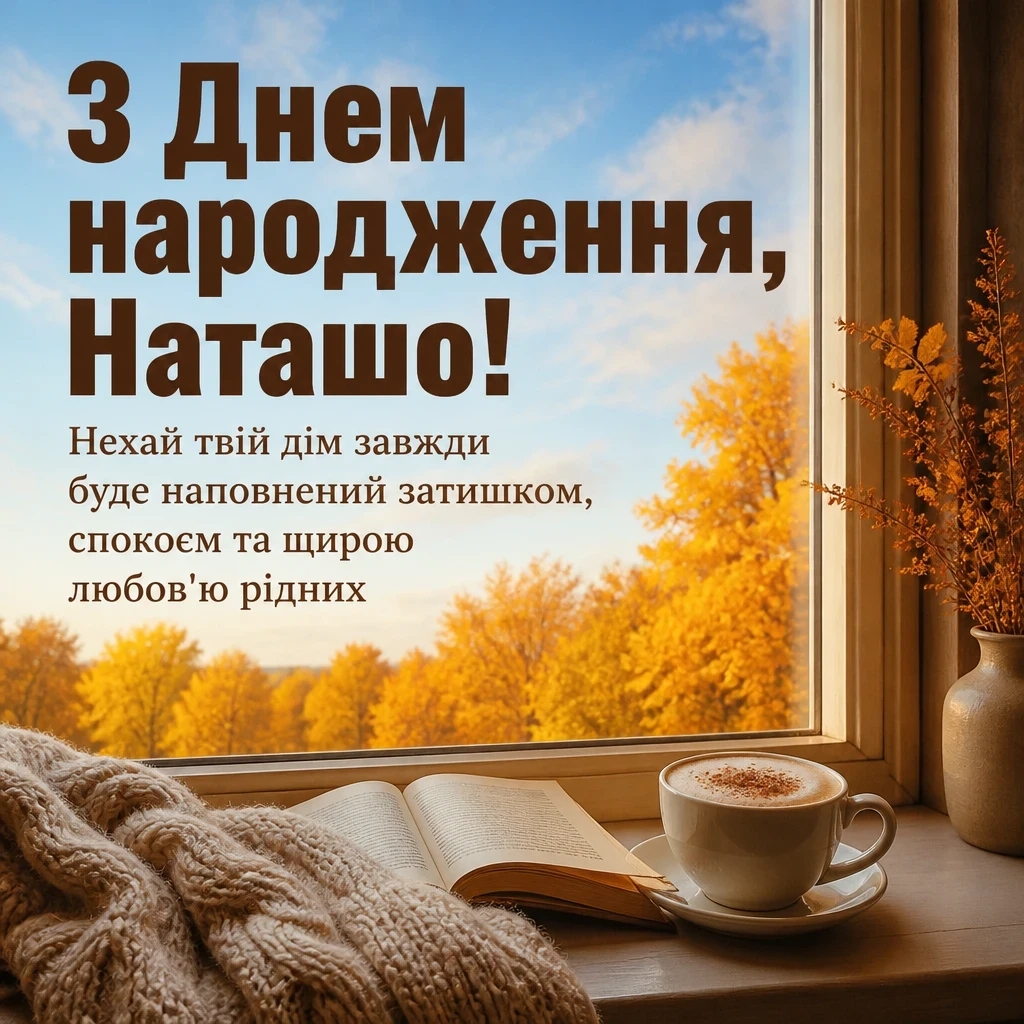 з днем народження наташа