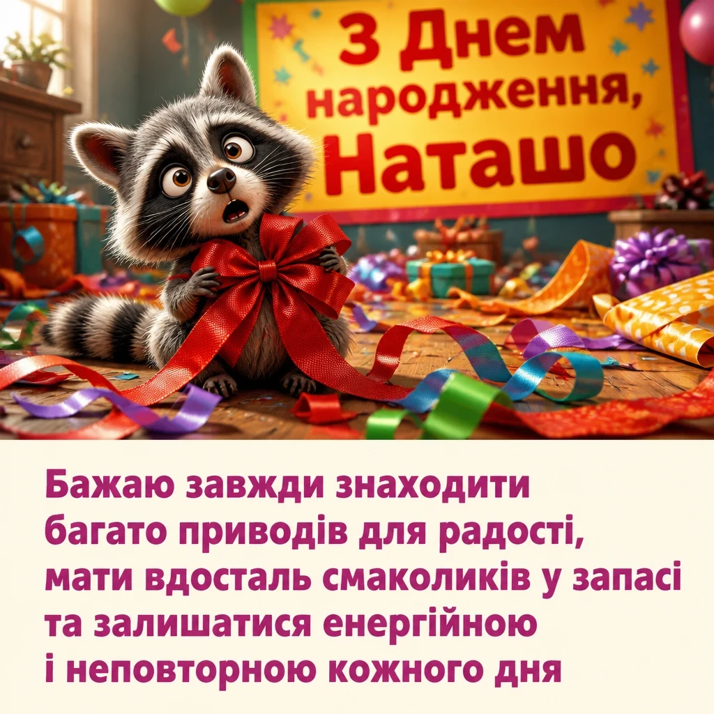 з днем народження наташа