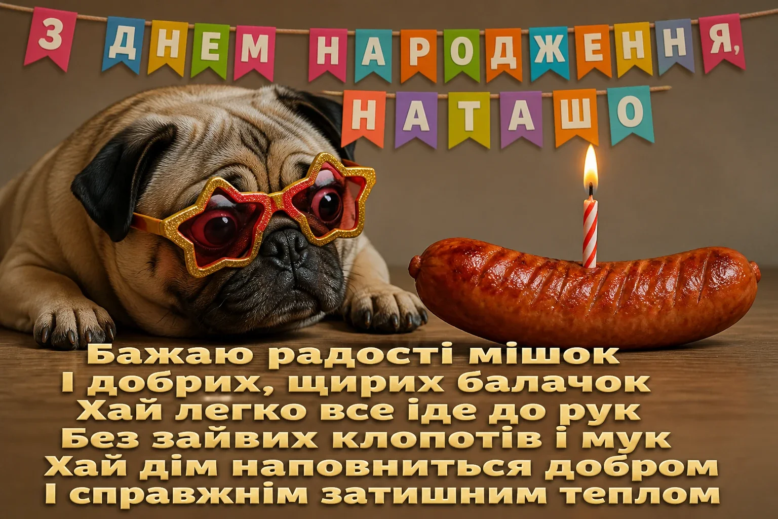 з днем народження наташа