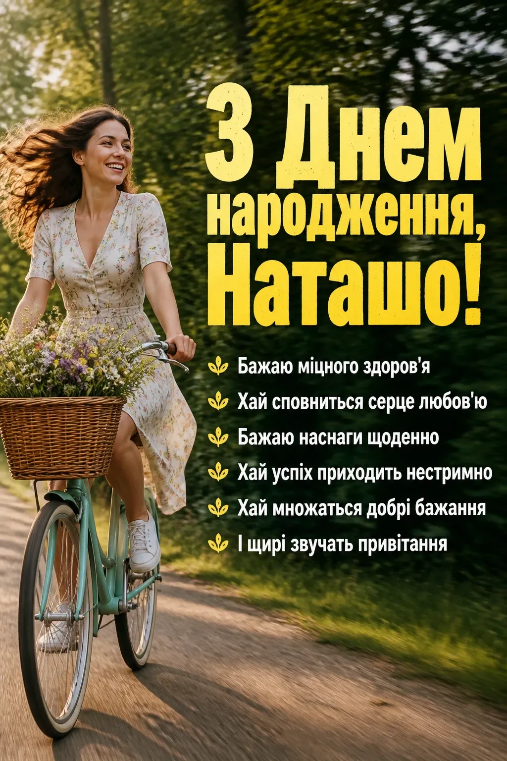 з днем народження наташа