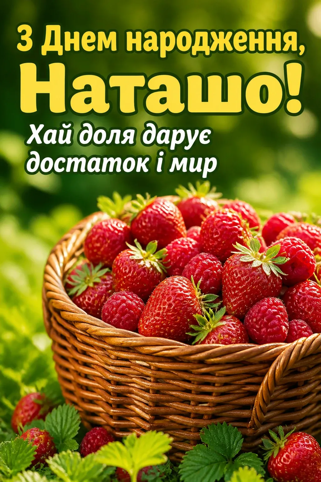 з днем народження наташа