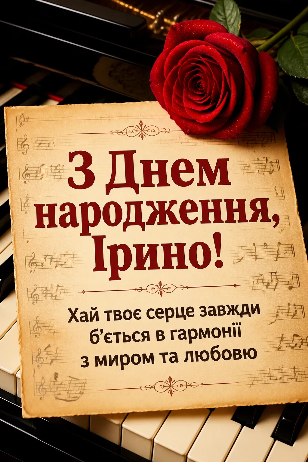 з днем народження ірина