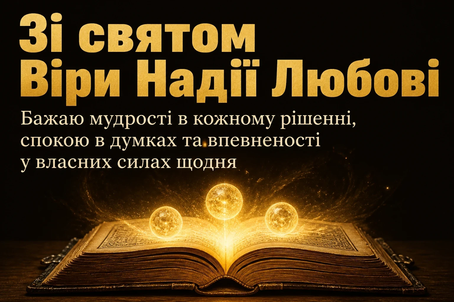 віра надія любов