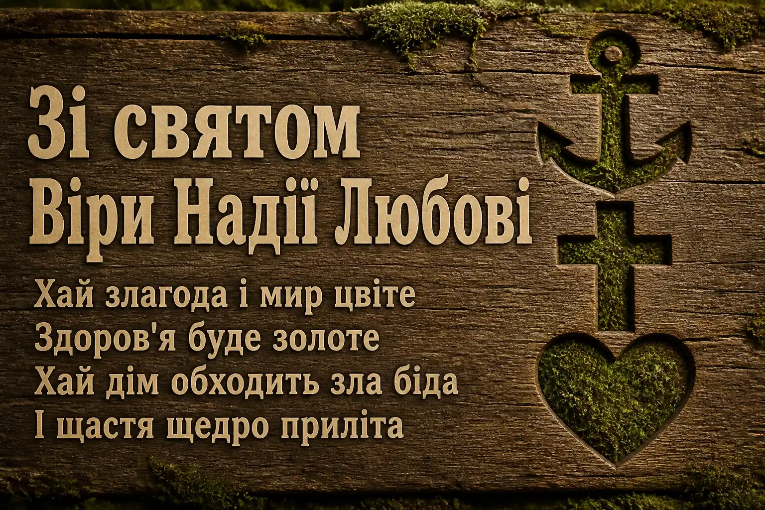 віра надія любов