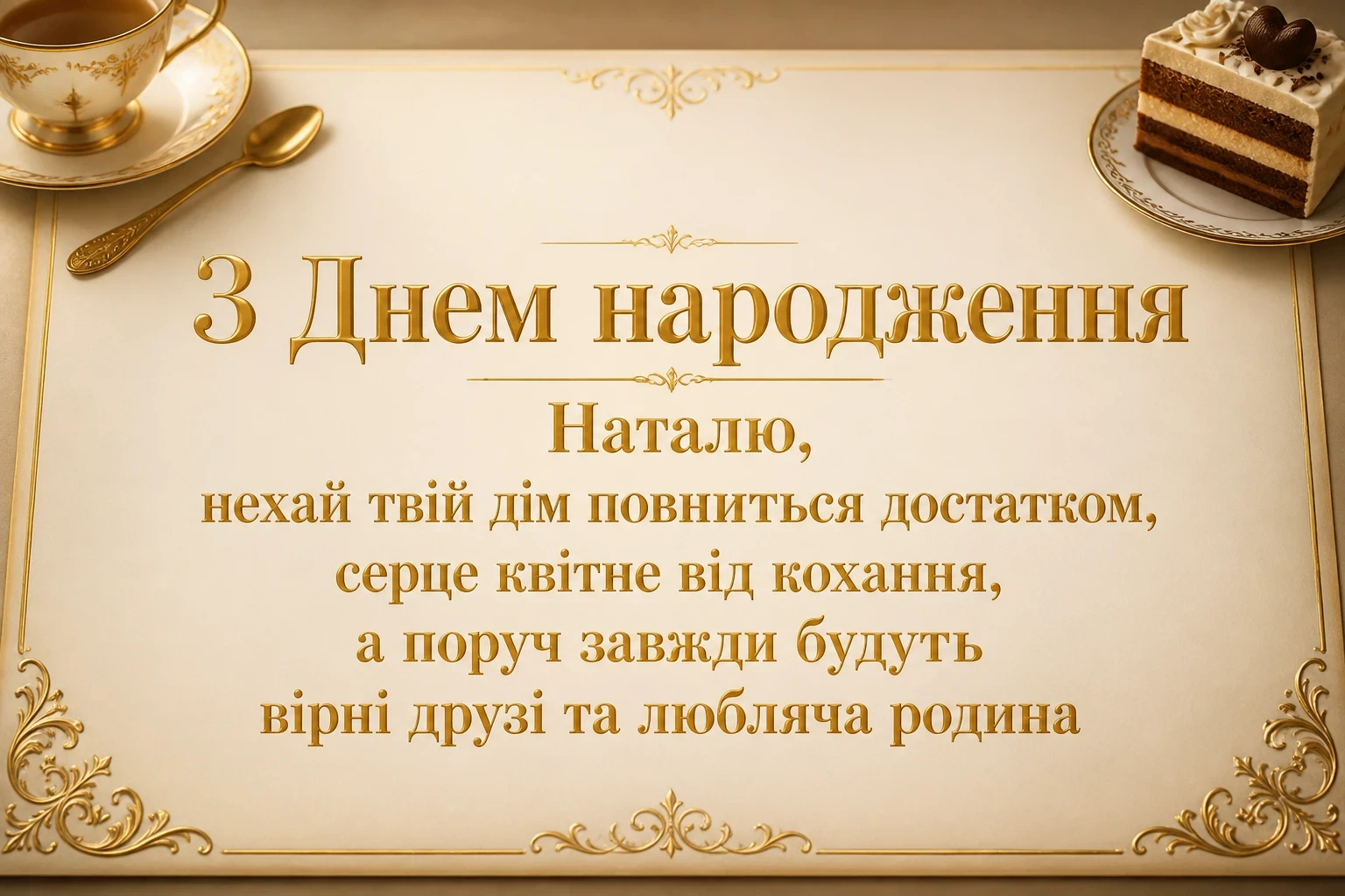 наташа з днем народження наталочка картинки