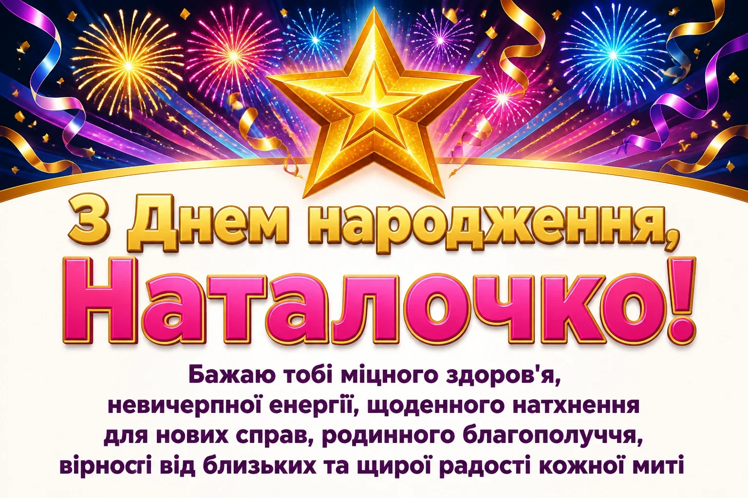 наташа з днем народження наталочка картинки