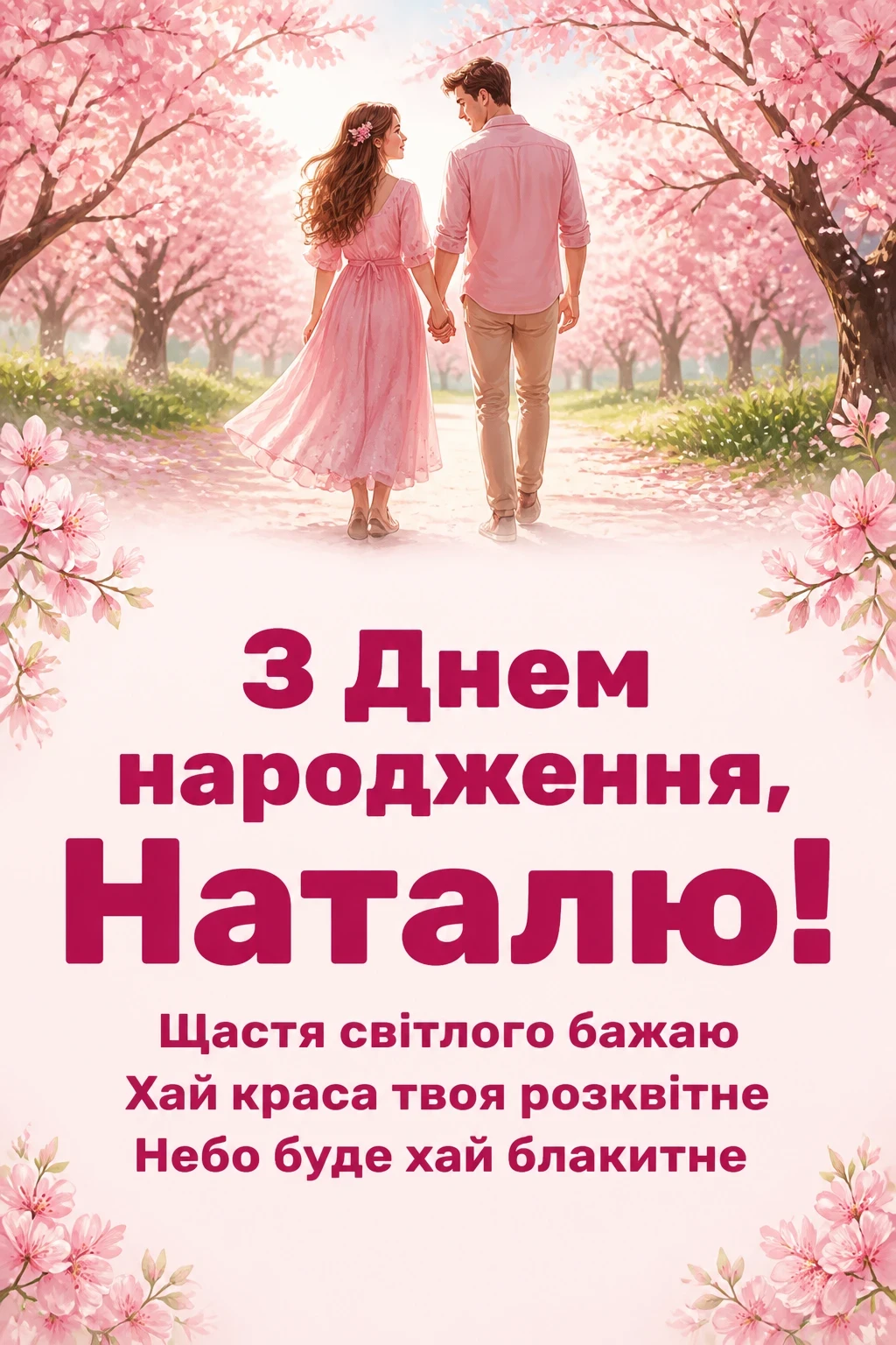наташа з днем народження наталочка картинки