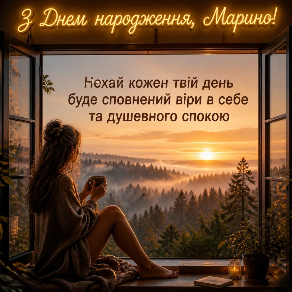 з днем народження марина