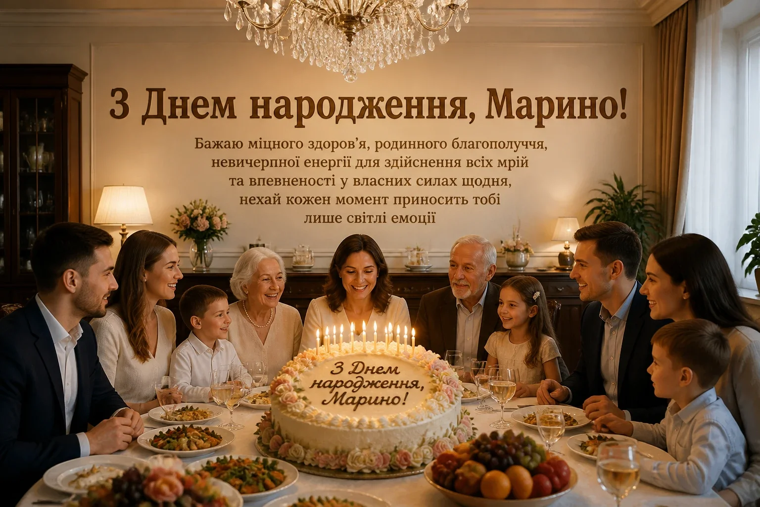 з днем народження марина
