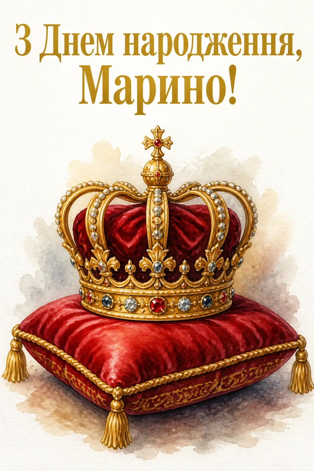 з днем народження марина
