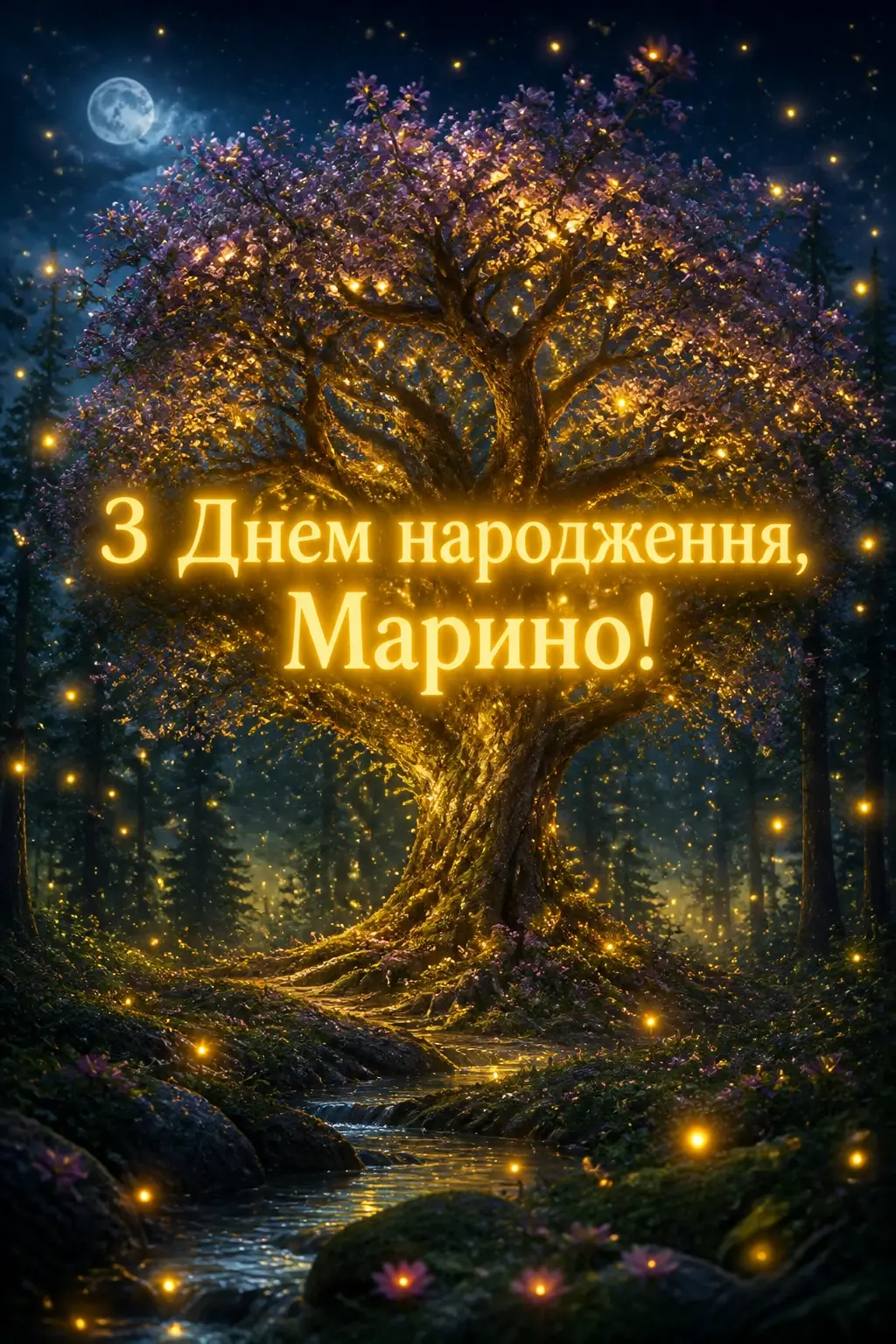 з днем народження марина