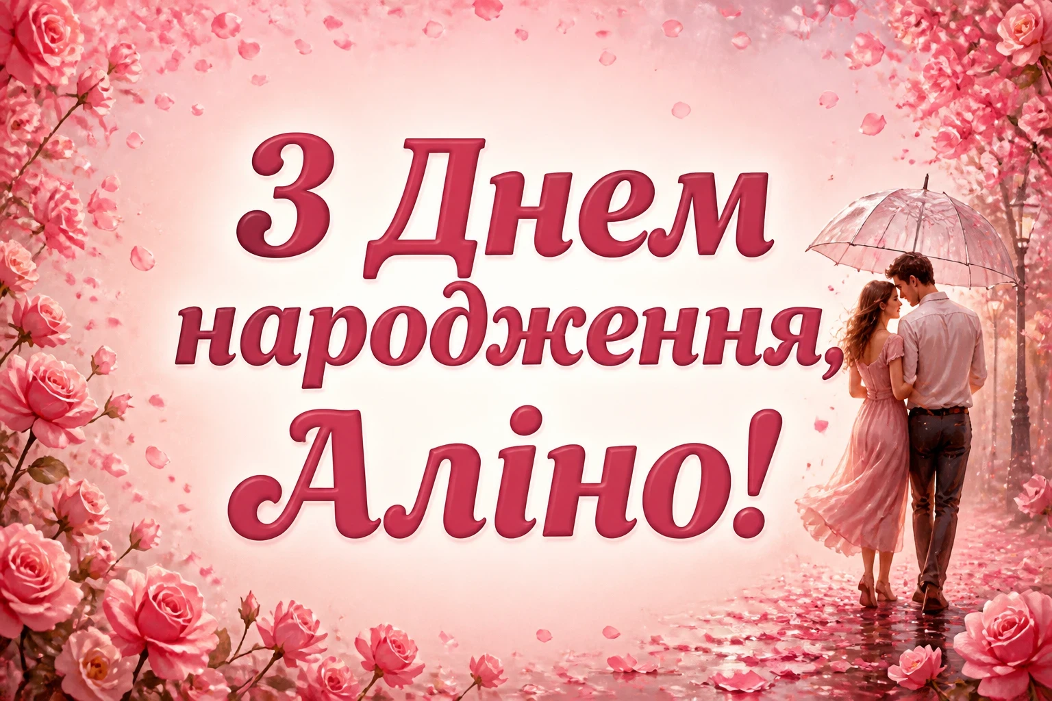 з днем народження аліна