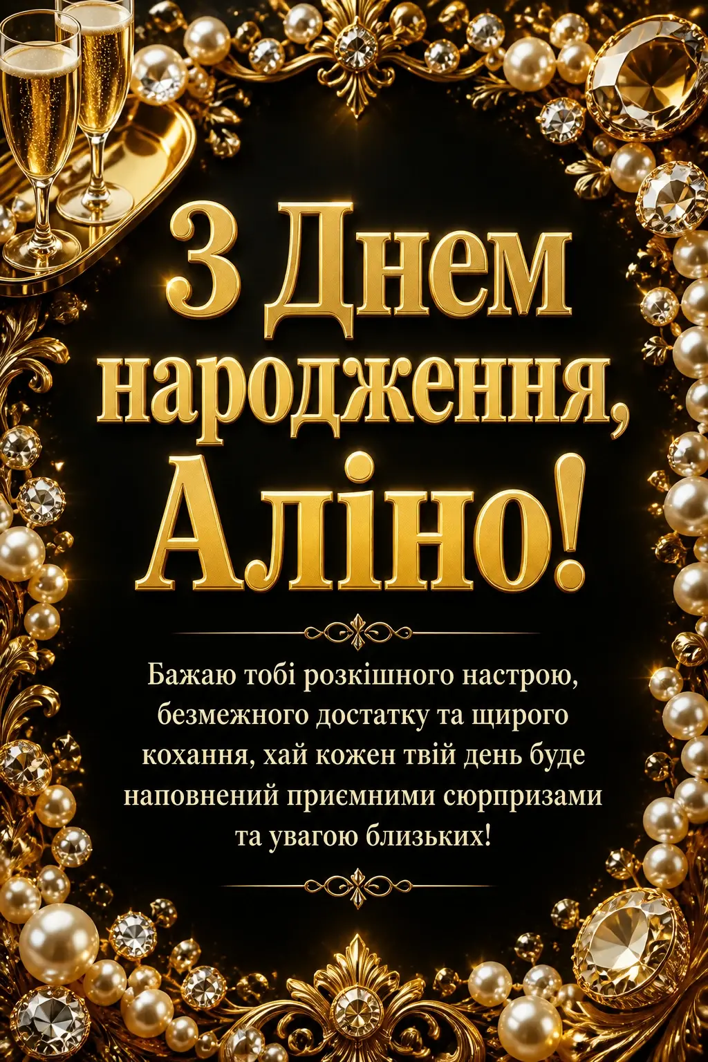 з днем народження аліна