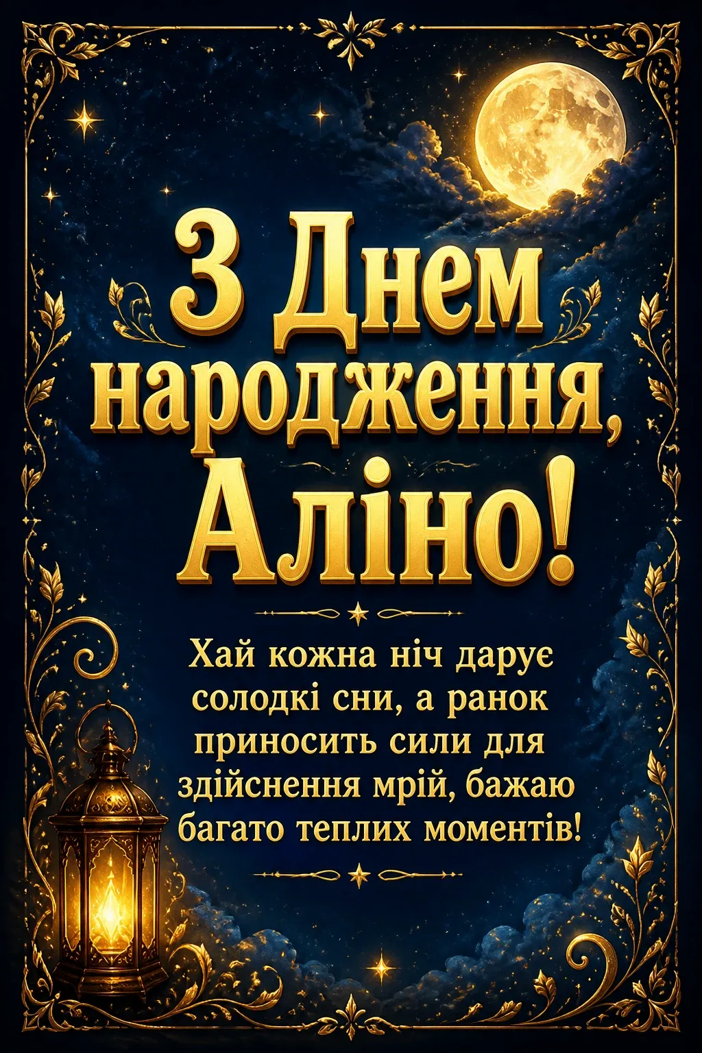з днем народження аліна