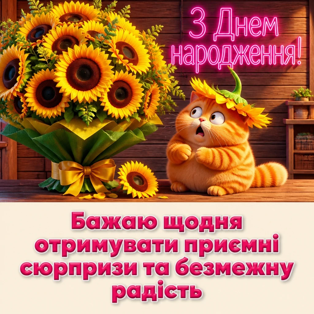 букет квіти привітання з днем народження подрузі