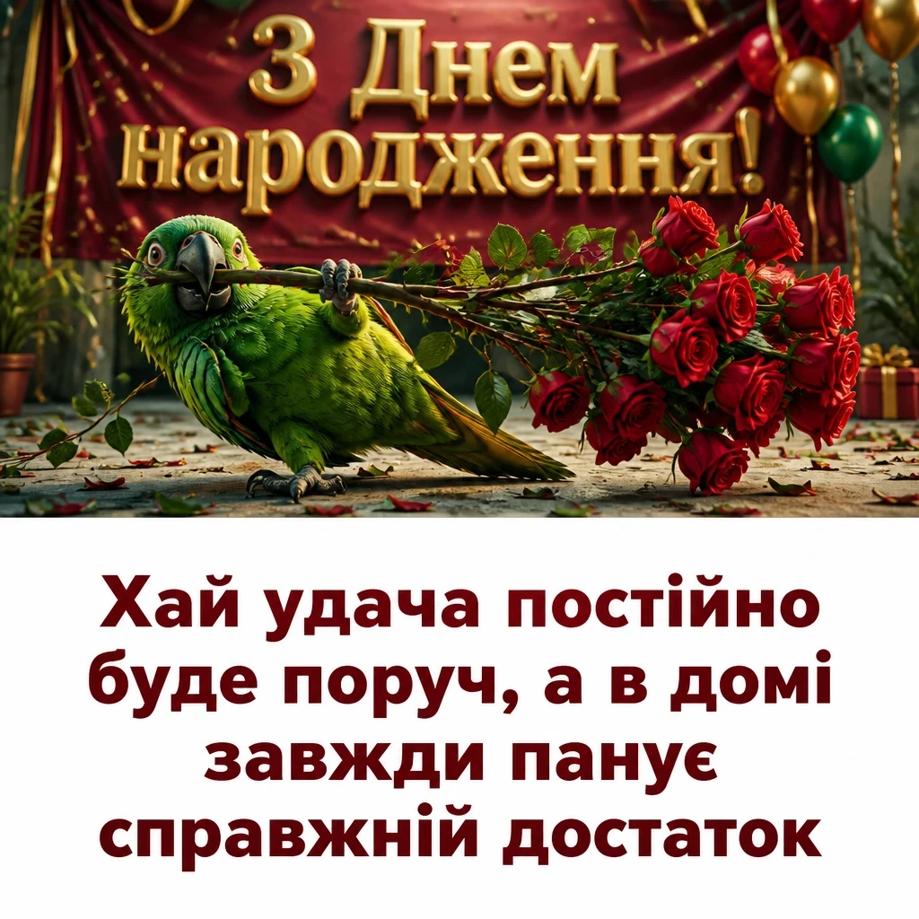 букет квіти привітання з днем народження подрузі