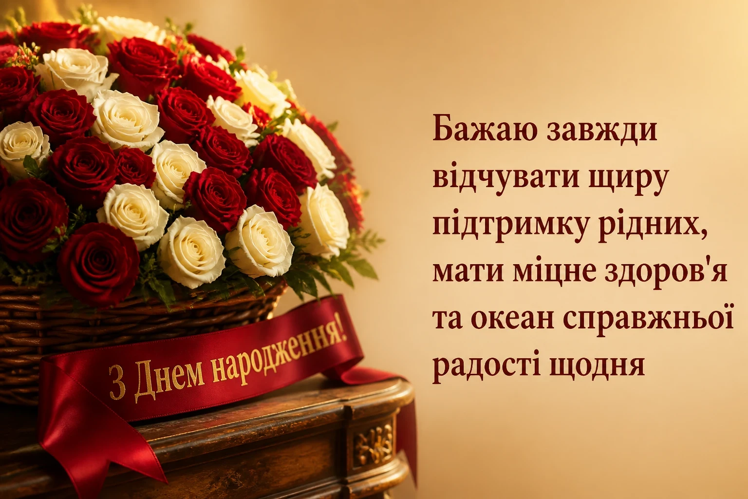 букет квіти привітання з днем народження подрузі