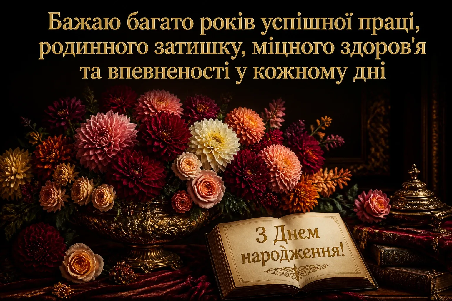 букет квіти привітання з днем народження подрузі