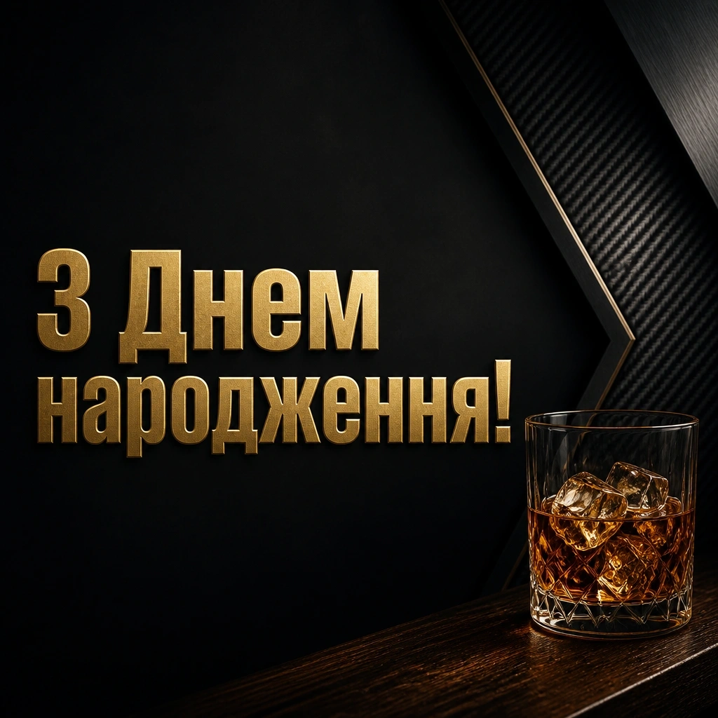 скачати привітання з днем народження для чоловіків