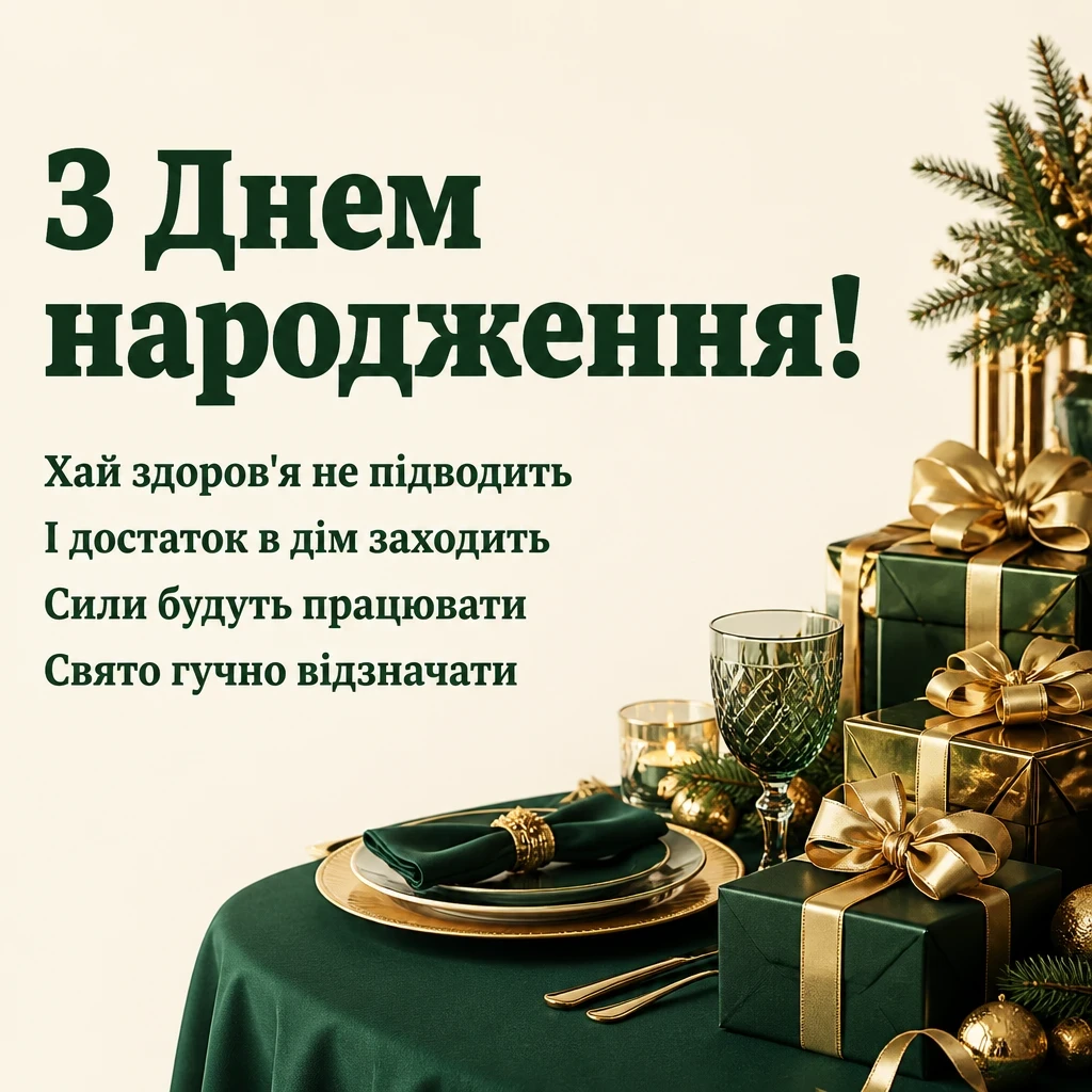 скачати привітання з днем народження для чоловіків