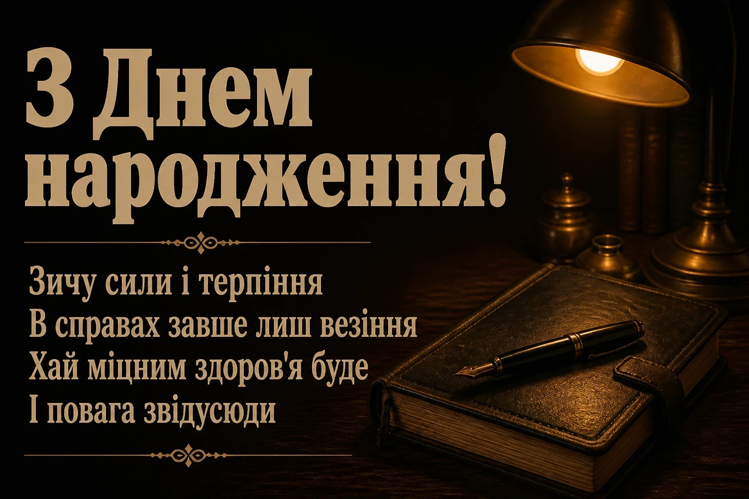 скачати привітання з днем народження для чоловіків