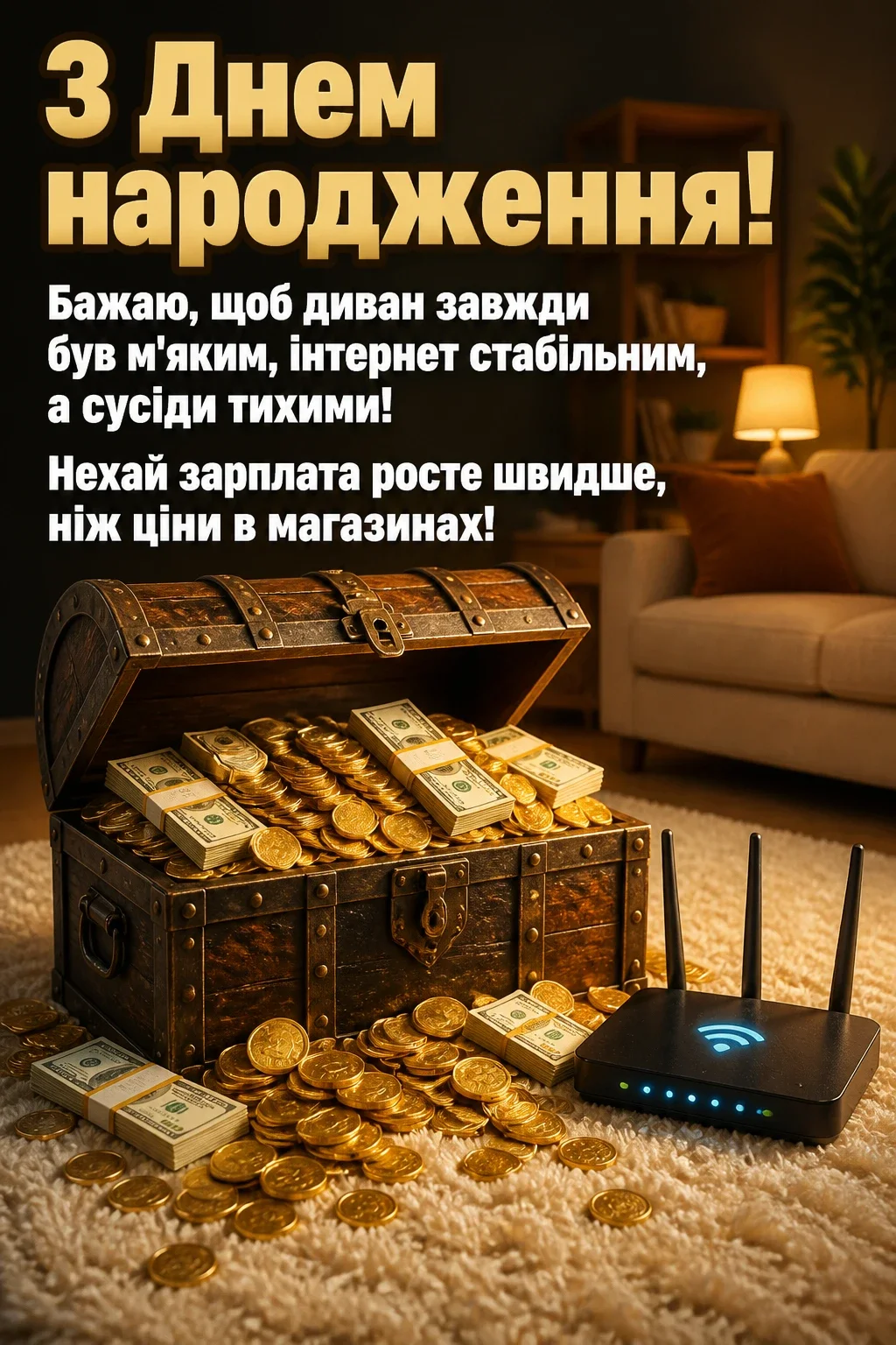 скачати привітання з днем народження для чоловіків