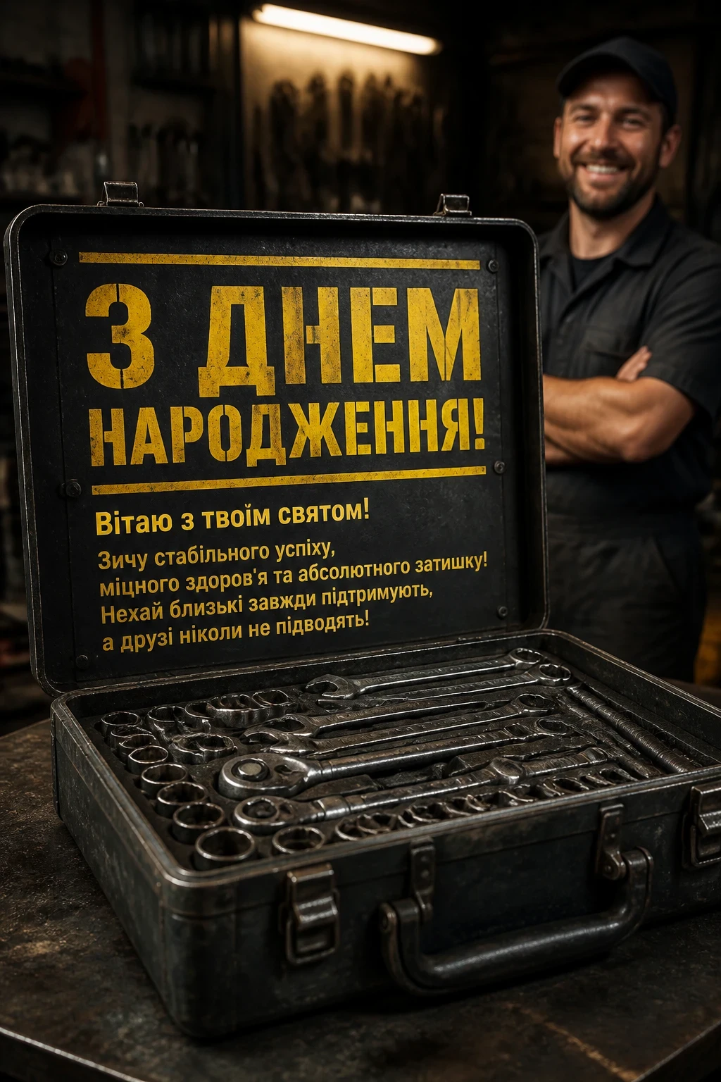 скачати привітання з днем народження для чоловіків