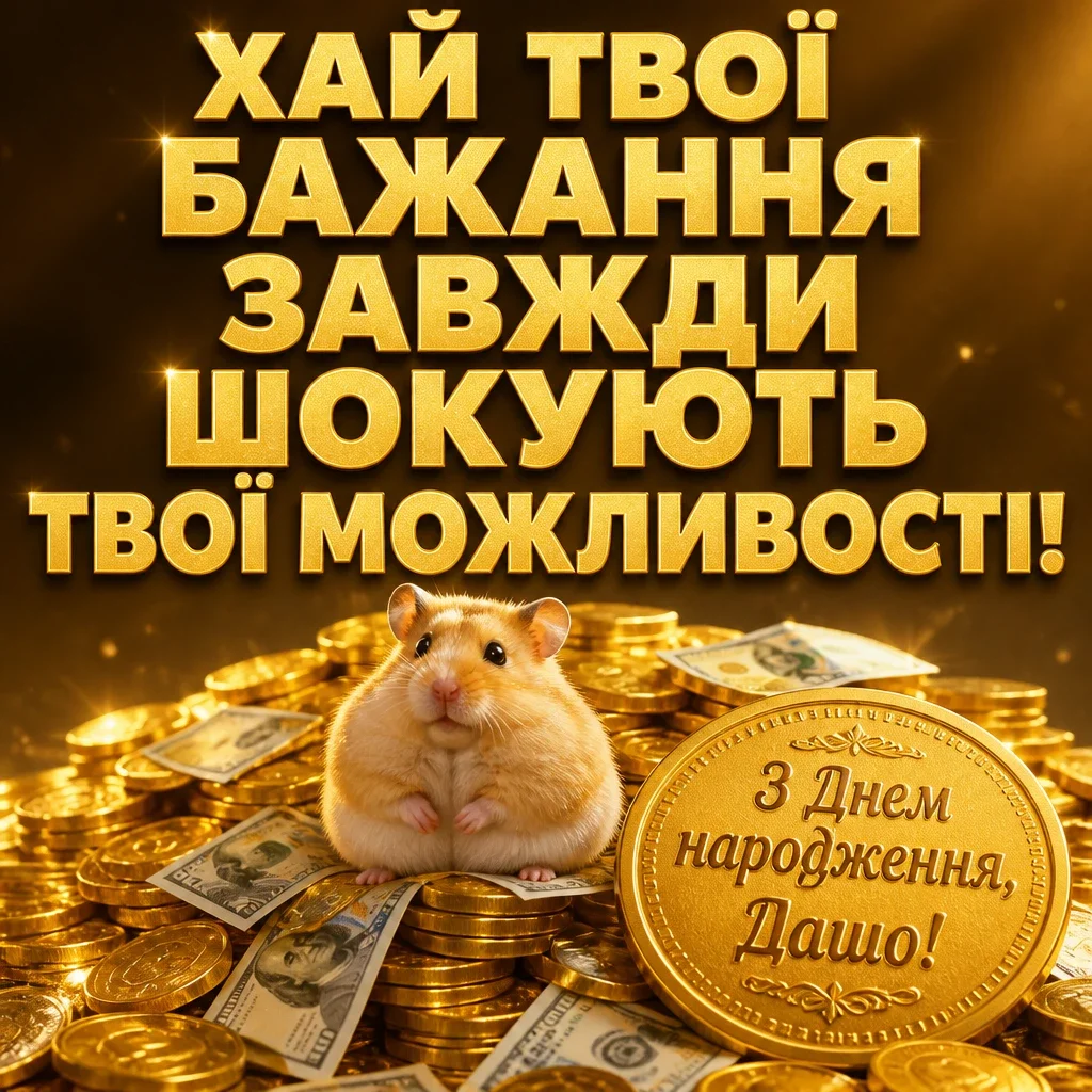 з днем народження даша