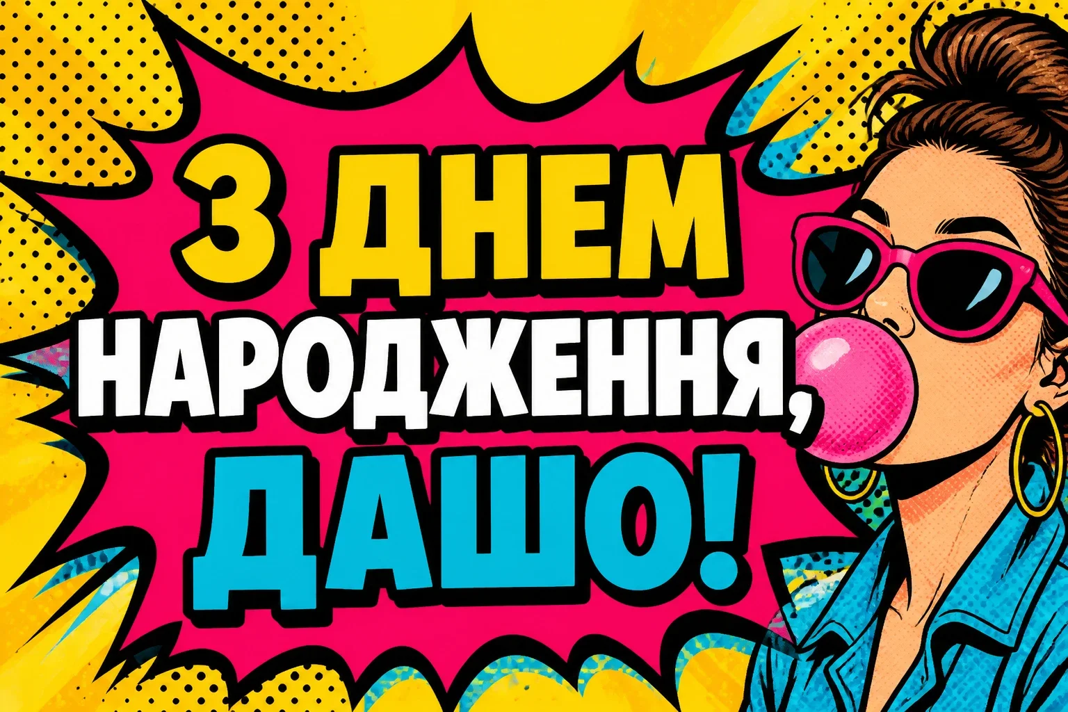 з днем народження даша