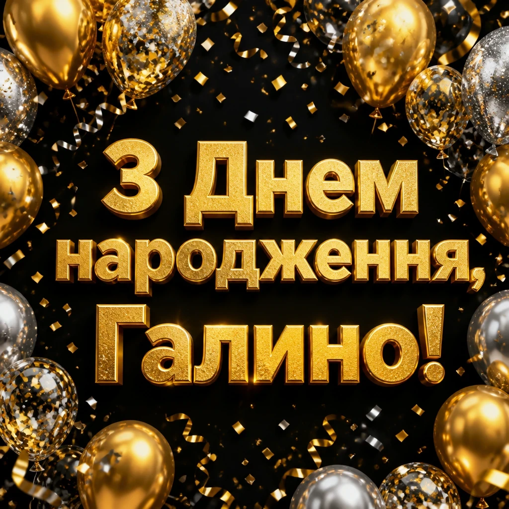з днем народження галина