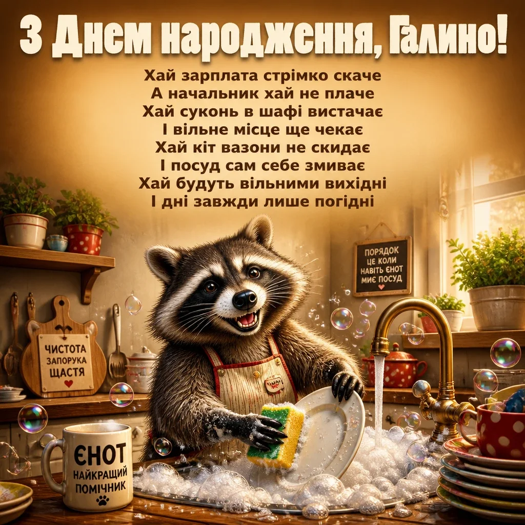 з днем народження галина