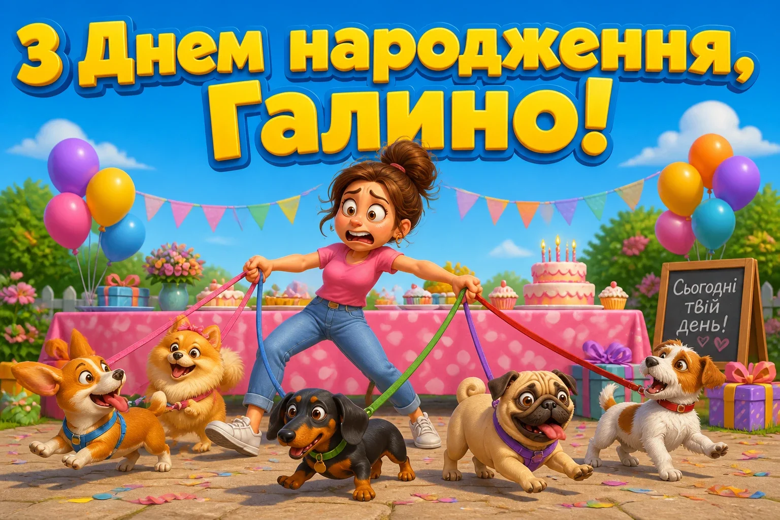 з днем народження галина