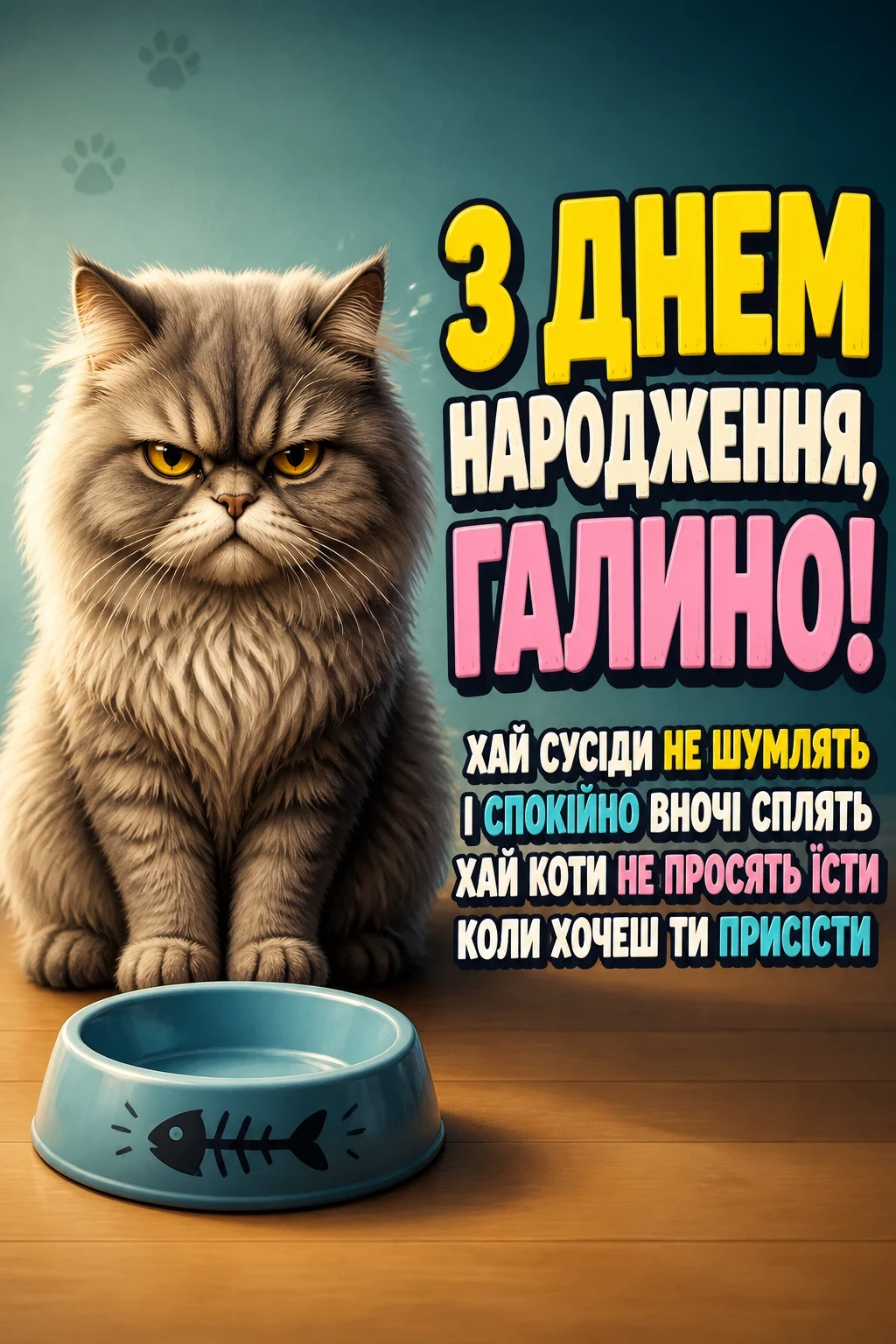 з днем народження галина