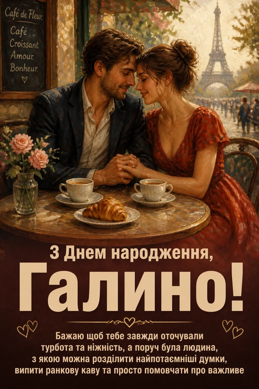 з днем народження галина