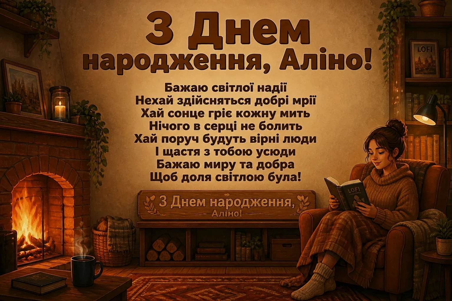 аліна з днем народження