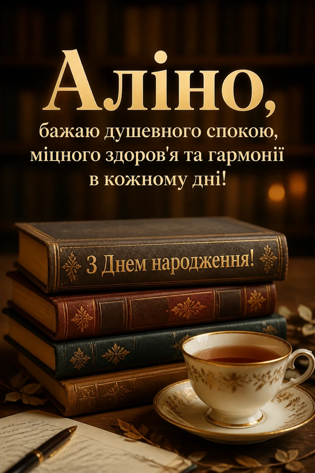 аліна з днем народження