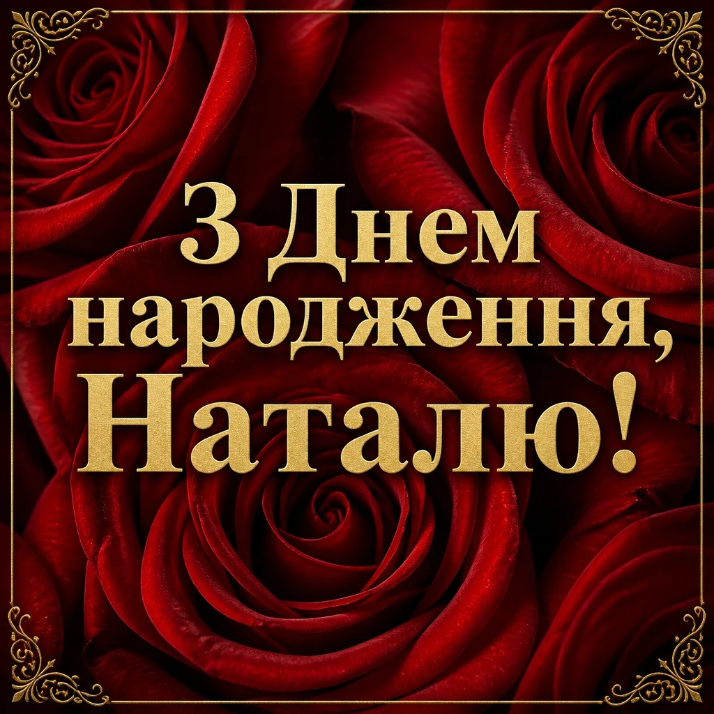 з днем народження наталі з днем народження наталі