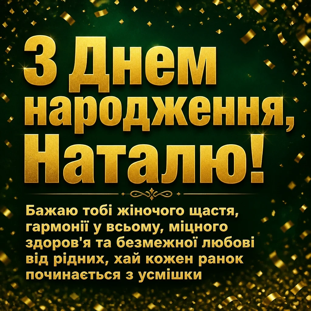 з днем народження наталі з днем народження наталі
