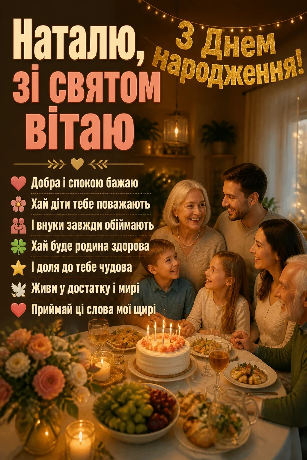з днем народження наталі з днем народження наталі
