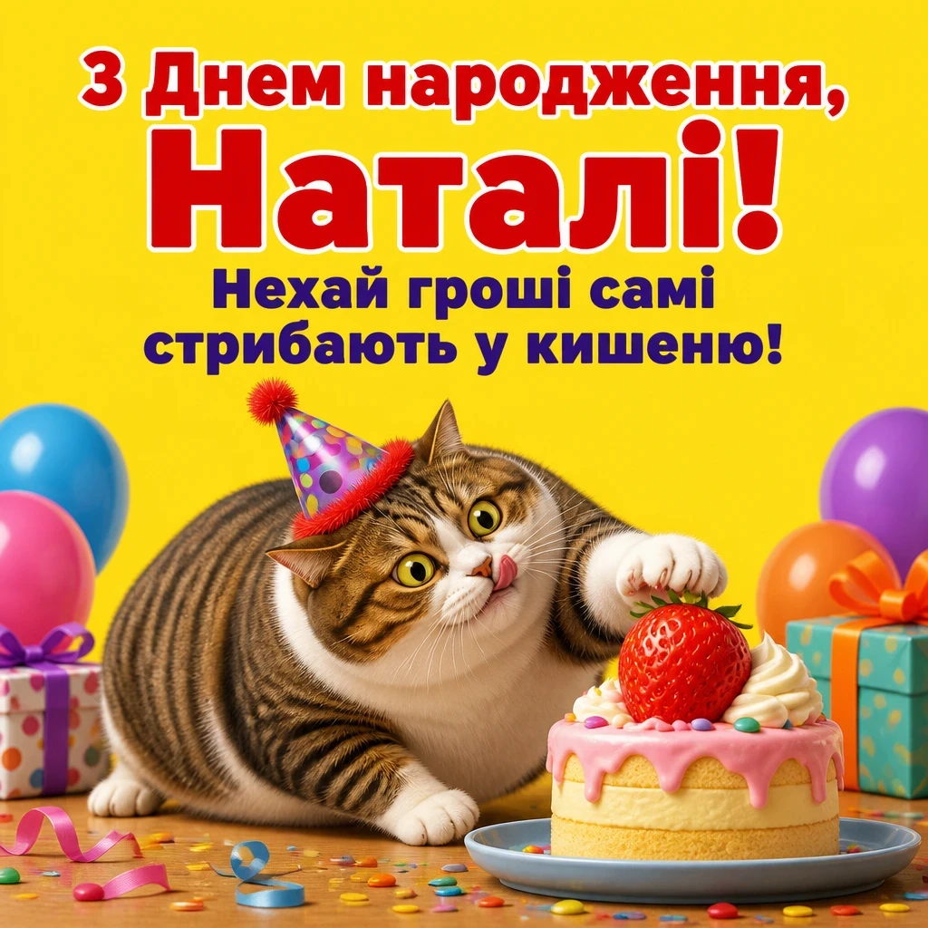 наталі з днем народження наталі з днем народження
