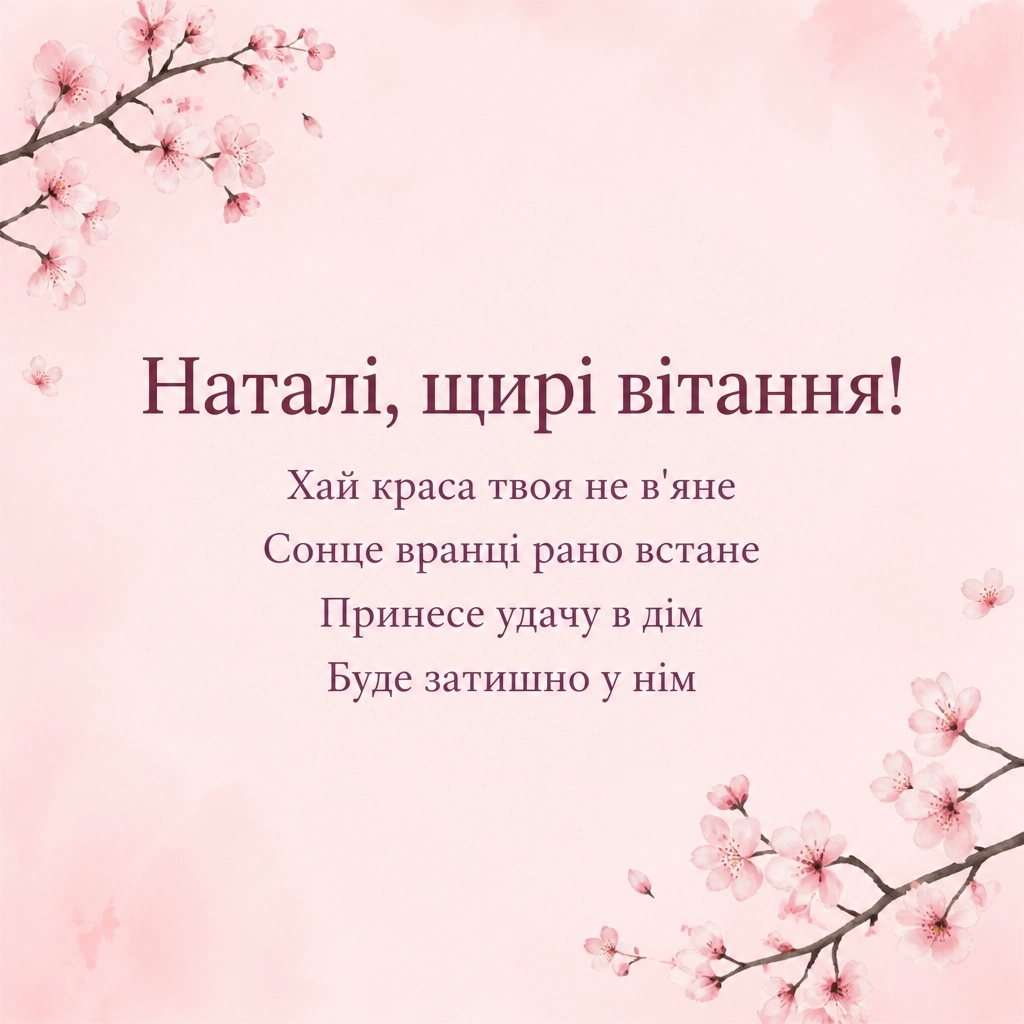 наталі з днем народження наталі з днем народження