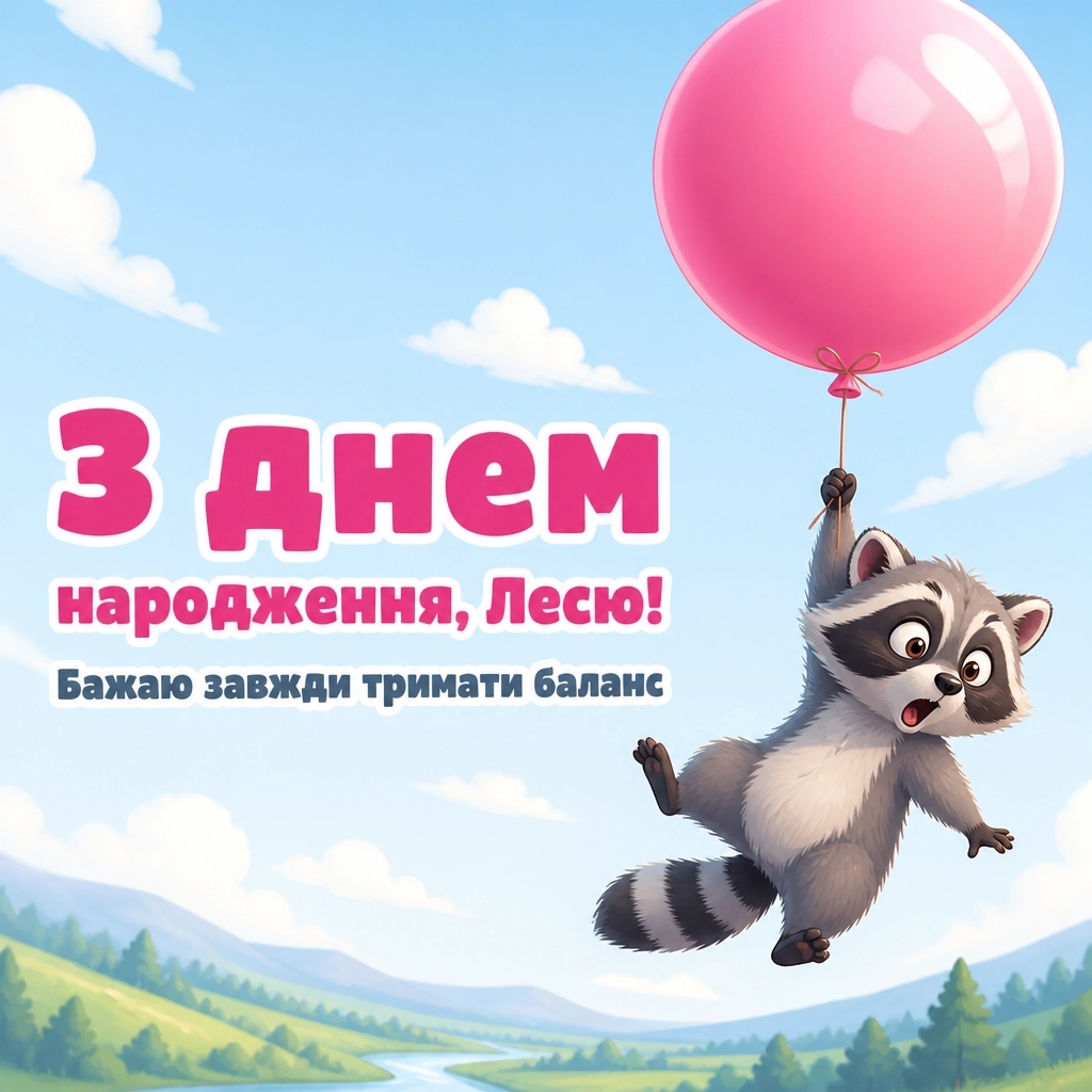 з днем народження леся