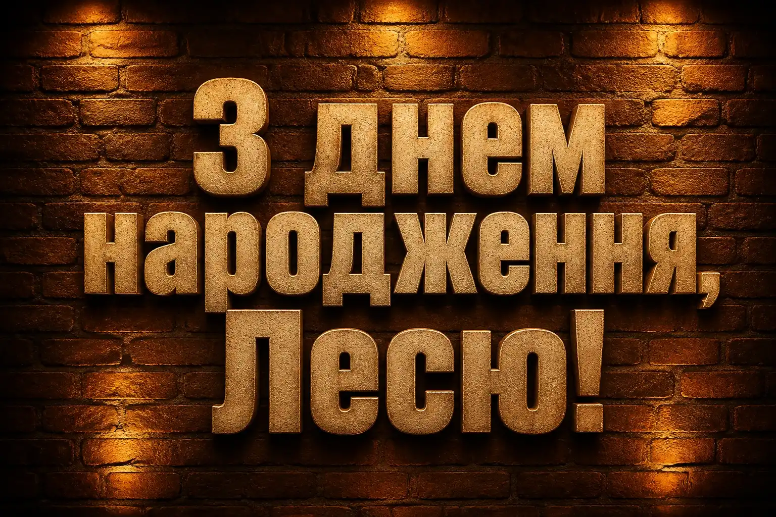 з днем народження леся