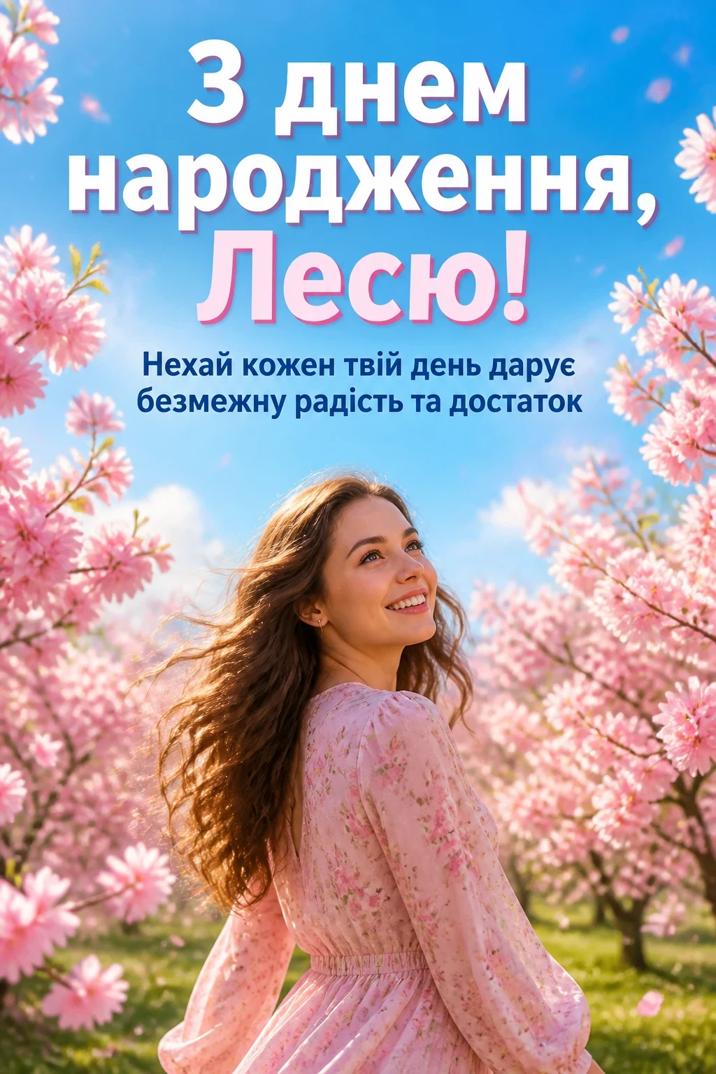 з днем народження леся