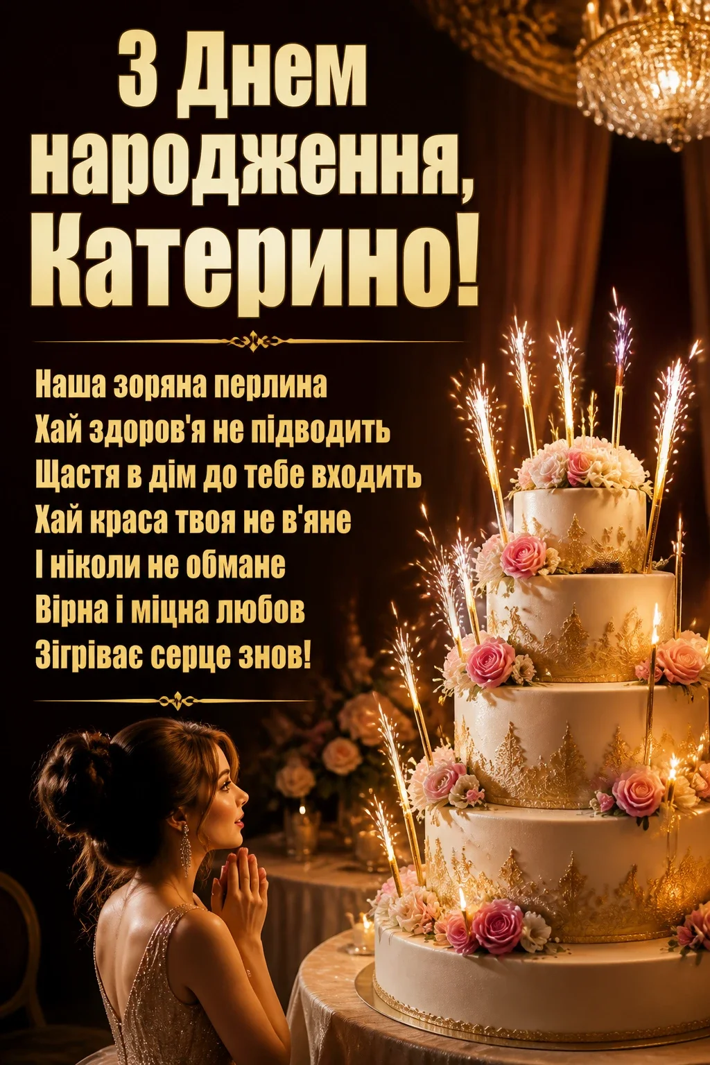 з днем народження катерина з днем народження катерина