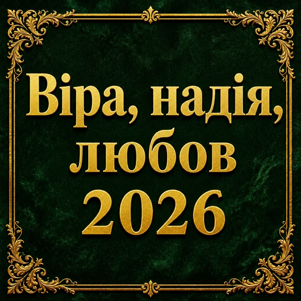 віра надія любов 2026