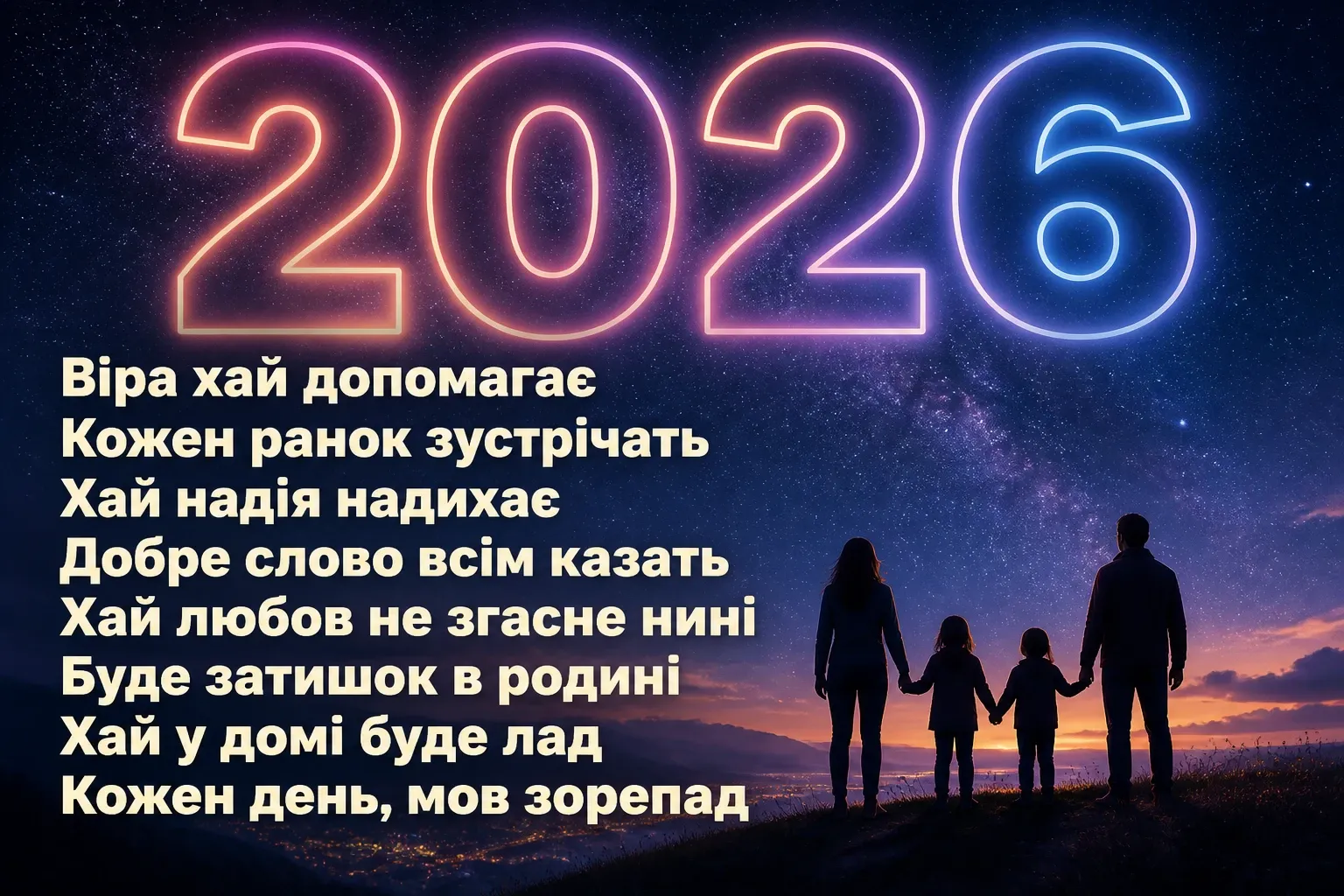 віра надія любов 2026